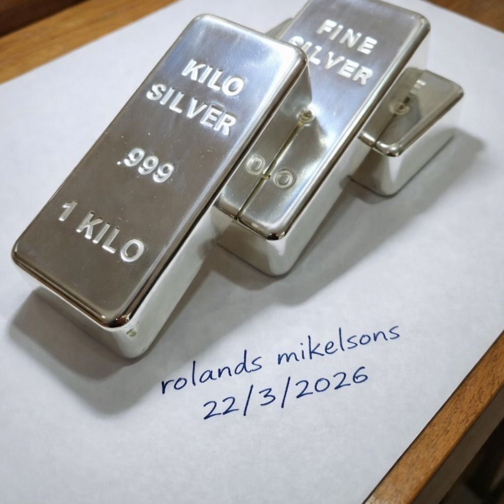 1kg Silver Bar